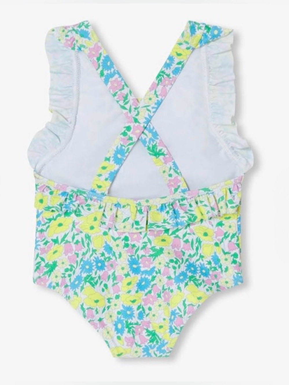 Jacadi Baby Girl Liberty Floral One-Piece Swimsuit - Size 18M - Picture 14 of 15